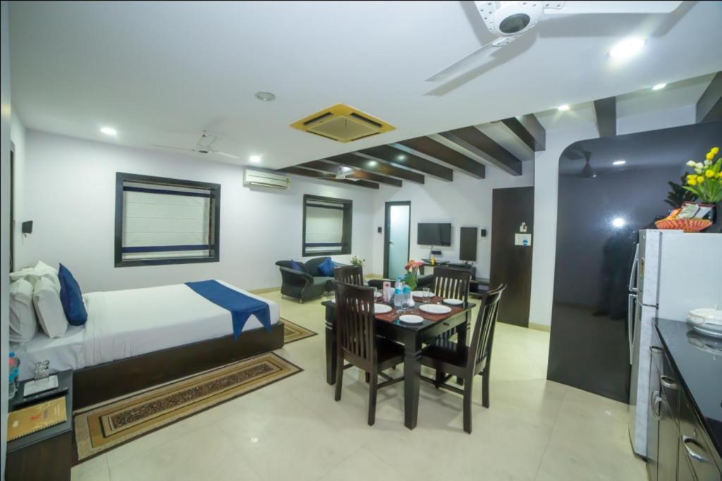 Hill View Begumpet Bed & Breakfast Hyderabad Eksteriør bilde