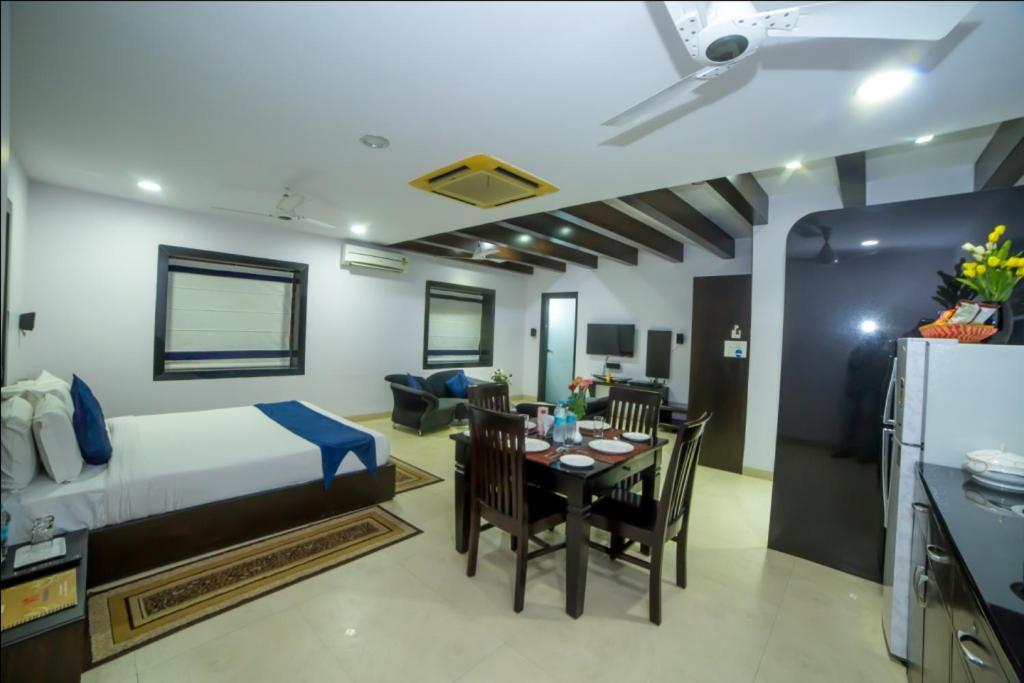 Hill View Begumpet Bed & Breakfast Hyderabad Eksteriør bilde